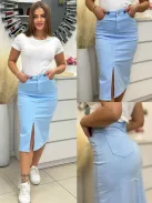 Csinos farmerszoknya