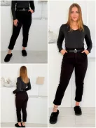 Extra magas derekú, mom fit farmer övvel