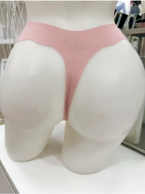 Extra rugalmas anyagú, mikroszálas, varrás nélküli, kényelmes tanga bugyi. A lézervágott bugyik láthatatlanok maradnak a szorosabb ruhák alatt is. (S-XXL méretekben.)
