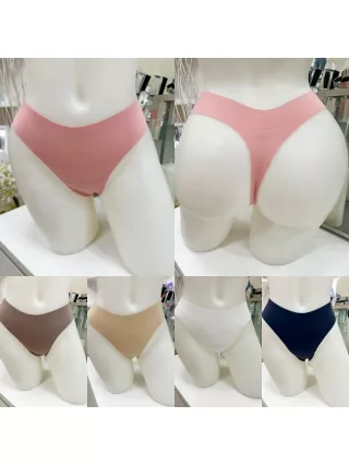   Extra rugalmas anyagú, mikroszálas, varrás nélküli, kényelmes tanga bugyi. A lézervágott bugyik láthatatlanok maradnak a szorosabb ruhák alatt is. (S-XXL méretekben.)