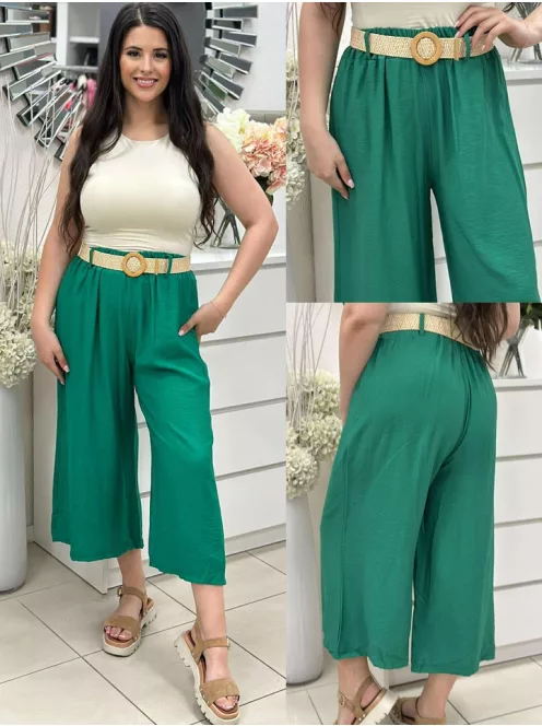 Lenge fazonú, magas, gumis derekú, nem rugalmas anyagú, halásznadrág övvel. (S-XL méretre ajánljuk.)