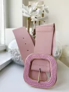 Extra rugalmas, gumis, kocka csatos öv.