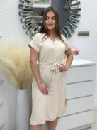 Lenge fazonú, zsebes ruha