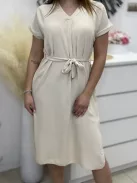 Lenge fazonú, zsebes ruha