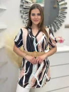 Lenge, mintás tunika