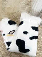 Pihe-puha bundás, csúszásgátlós, belebújós, mintás, kötött, zokni mamusz. (35-38 és 38-41-es méretekben.)