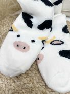 Pihe-puha bundás, csúszásgátlós, belebújós, mintás, kötött, zokni mamusz. (35-38 és 38-41-es méretekben.)