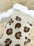 Pihe-puha bundás, csúszásgátlós, belebújós, mintás, kötött, zokni mamusz. (35-38 és 38-41-es méretekben.)