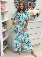 Lenge fazonú, nem rugalmas anyagú, maxi ingruha. (M-XL méretre ajánljuk.)