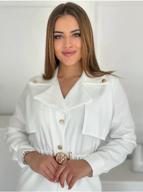 Szoknyanadrágos ruha övvel