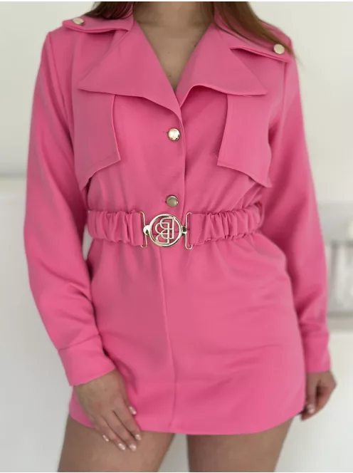 Szoknyanadrágos ruha övvel