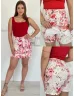 Csinos, mintás skort