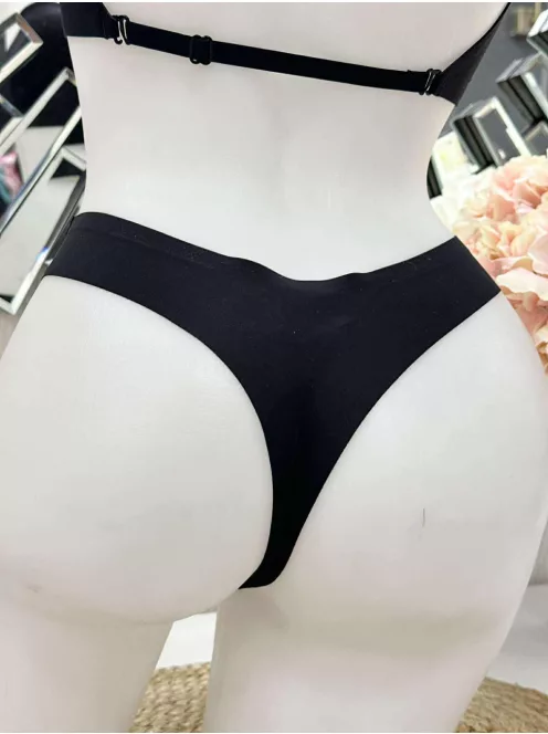 Extra rugalmas anyagú, mikroszálas, varrás nélküli, kényelmes tanga bugyi. A lézervágott bugyik láthatatlanok maradnak a szorosabb ruhák alatt is.