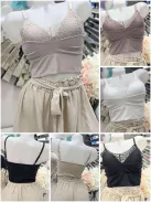 Lézervágott, mikroszálas, rugalmas anyagú, push up, szivacsbetétes, csipkés bralette melltartó. Merevítő nélkül. S-L méretre ajánljuk.