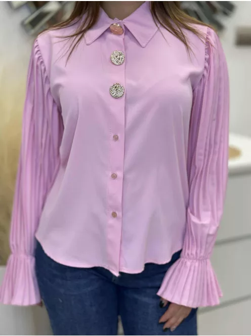 Elegáns, selyem hatású blúz