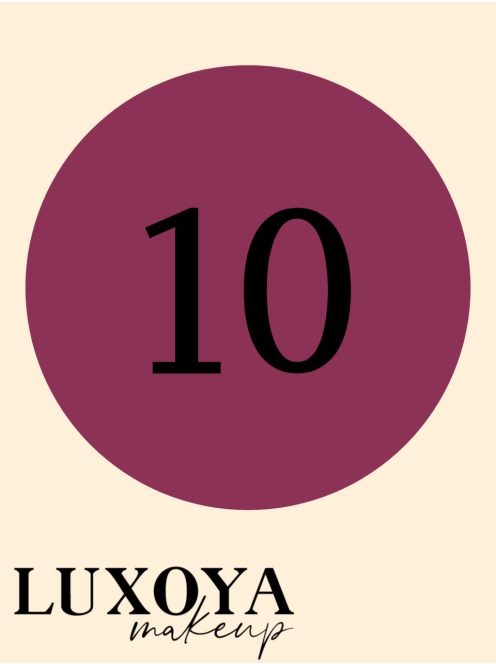 Luxoya matt folyékony rúzs – Szilva