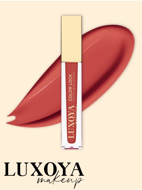 Luxoya matt folyékony rúzs – Terrakotta