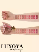 Luxoya matt folyékony rúzs - Ultra intenzív, csókálló rúzs, tartós, pigmentált, rengeteg színben