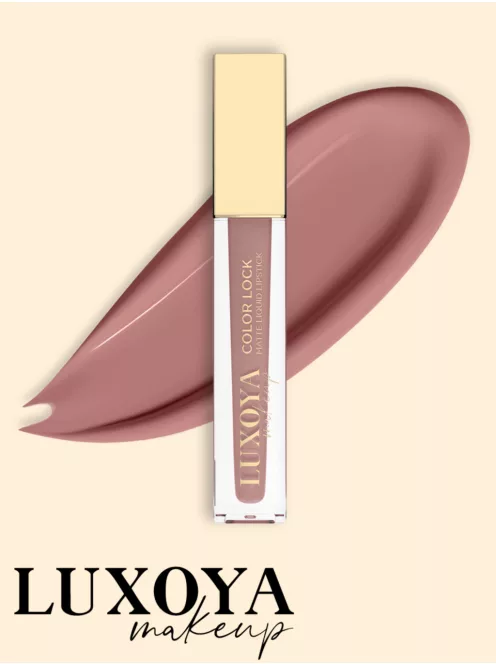 Luxoya matt folyékony rúzs - Ultra intenzív, csókálló rúzs, tartós, pigmentált, rengeteg színben