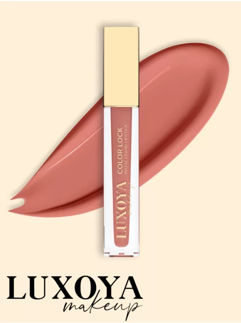 Luxoya matt folyékony rúzs - Ultra intenzív, csókálló rúzs, tartós, pigmentált, rengeteg színben