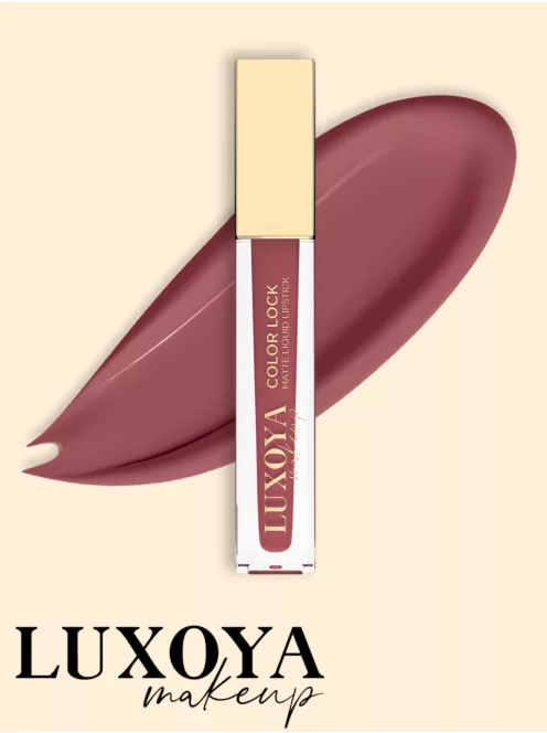 Luxoya matt folyékony rúzs - Ultra intenzív, csókálló rúzs, tartós, pigmentált, rengeteg színben