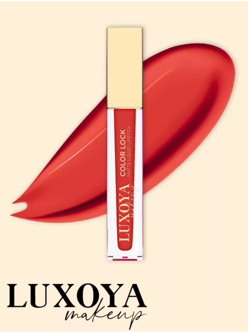 Luxoya matt folyékony rúzs - Ultra intenzív, csókálló rúzs, tartós, pigmentált, rengeteg színben