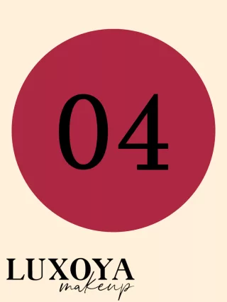 Luxoya matt rúzs – Burgundi