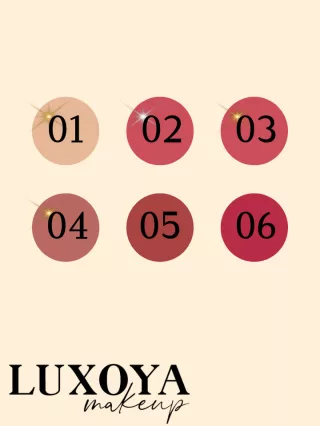 Luxoya szájfény - Korall