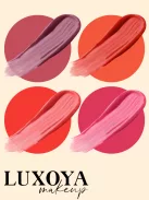 Luxoya hidratáló rúzs - Mályva