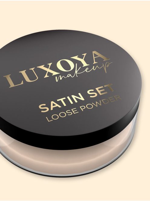 Luxoya fixáló púder - Természetes, matt hatást biztosító, transzparens fixáló porpúder