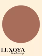 Luxoya pirosító púder - Barna árnyalat