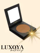 Luxoya bronzosító púder - Csillogó karamell barna