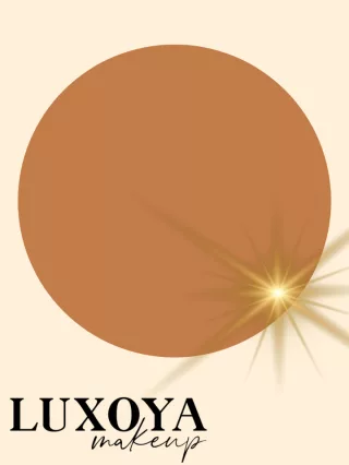 Luxoya bronzosító púder - Csillogó karamell barna