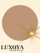 Luxoya bronzosító púder - Csillogó világos barna