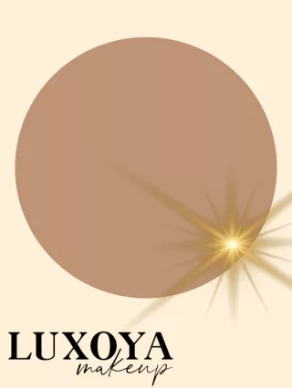 Luxoya bronzosító púder - Csillogó világos barna