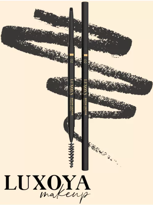 Luxoya szemöldök ceruza - Sötétbarna