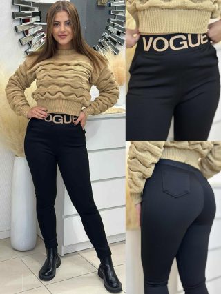 Csinos, vastagabb anyagú, kényelmes nadrág .