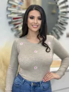 Pihe-puha, vékony kötött felső