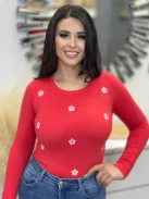 Pihe-puha, vékony kötött felső