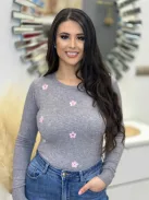 Pihe-puha, vékony kötött felső