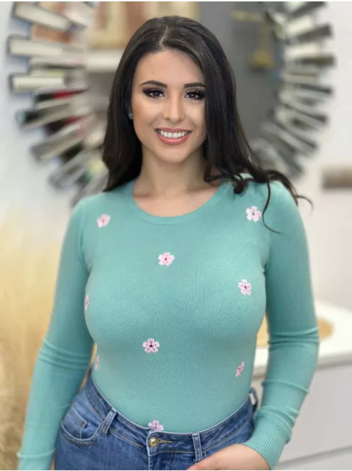 Pihe-puha, vékony kötött felső