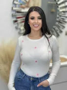 Pihe-puha, vékony kötött felső