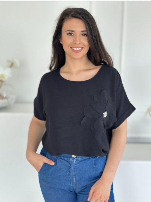 Lenge, virágos felső