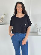 Lenge, virágos felső