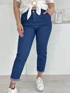 Rugalmas, farmer hatású nadrág