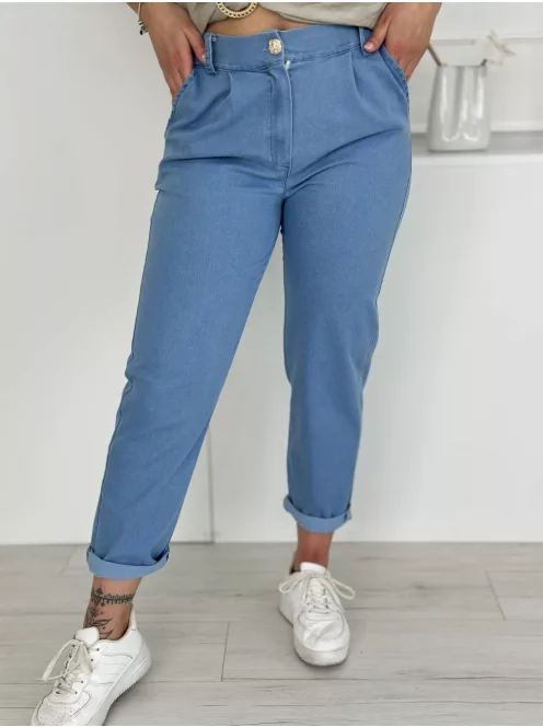 Rugalmas, farmer hatású nadrág