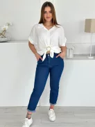 Rugalmas, farmer hatású nadrág