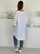 Lenvászon hatású tunika