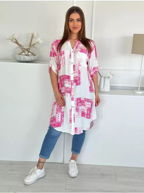 Lenvászon hatású ingruha / tunika