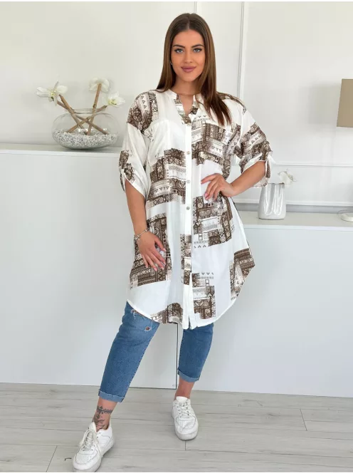 Lenvászon hatású ingruha / tunika